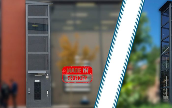 kapalı engelli asansörü