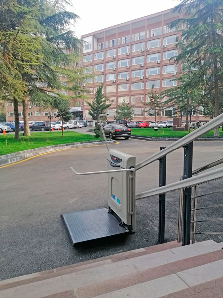 katlanabilir merdiven tipi engelli platformları yerli imalat yaşlı asansörleri
