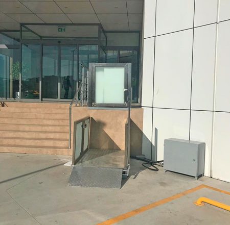 makaslı engelli asansörü