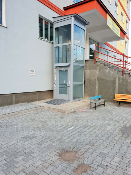 sonsuz kapalı tip dikey kaldırma platformu
