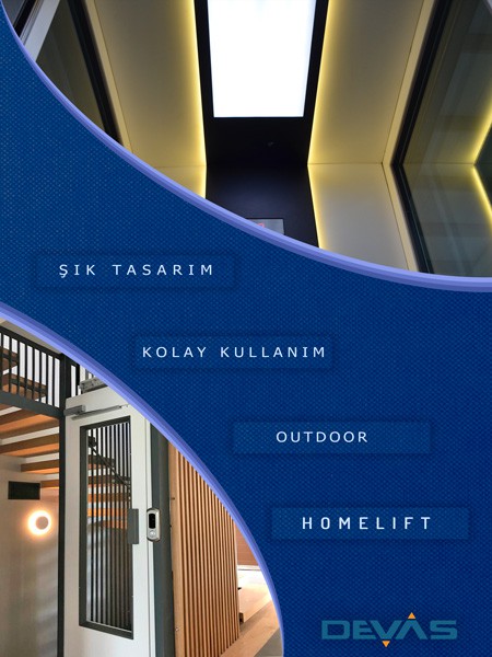 homelift kabin aydınlatması