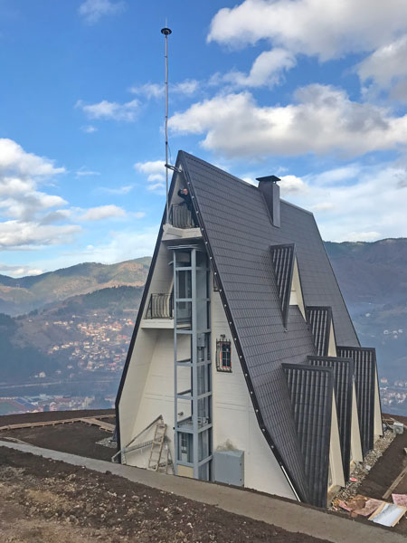 villa tipi yaşlı asansörleri