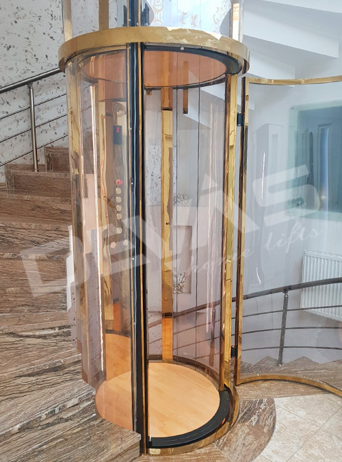 Vakum Asansör Devas Vacuum Elevator Systems Silindir Ev Asansörü