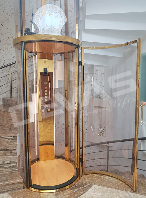 ev içi oval asansörler