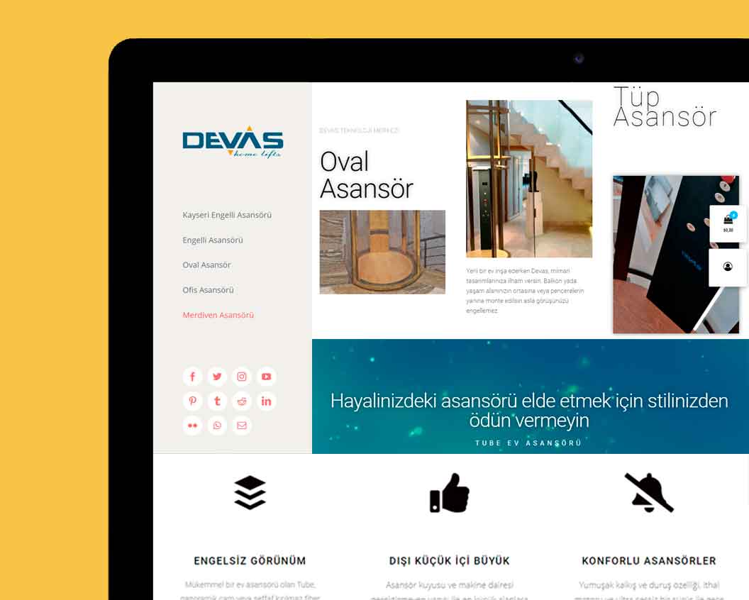 Ev İçi Asansör Fiyatları Ev içi asansör fabrika fiyatı Ev tipi