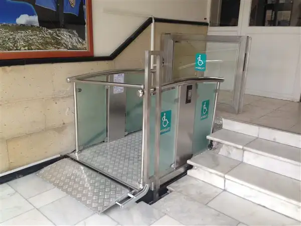 makaslı engelli asansörü