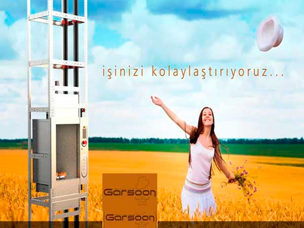 monşarj yemek asansörü