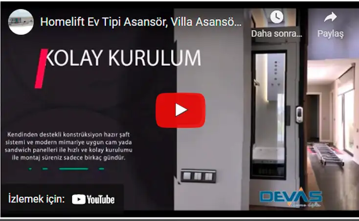 video ev asansörü